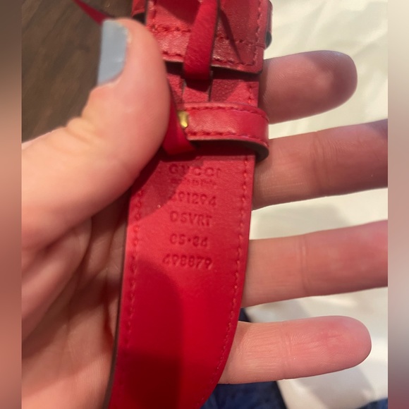 NWT Brand New Gucci GG Marmont Apollo Belt Bag Red Size 85 Women’s - Picture 14 of 16